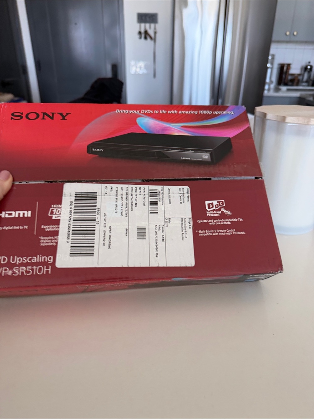 Sony  DVD Player in box- brand new